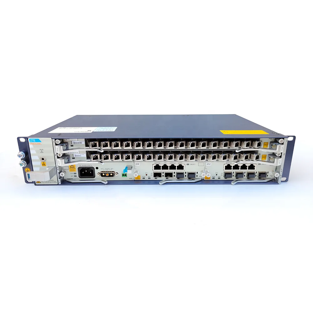 GPON XGPON XGSPON ZXA10 C620 OLT ZTE C620 Dual 10GE AC DC With SPUF PRAF/PRSF-boxintelecom