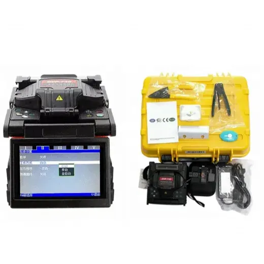 FTTH Dvp  Fusion Splicing Machine DVP 740  765 Fiber Optic Welder DVP-740 Optical Fiber Fu