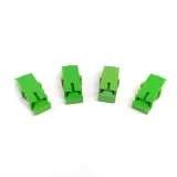 Fiber Optic Connector SC/APC Transparent Fiber Optic Shutter Adapter Factory Supply Patch 
