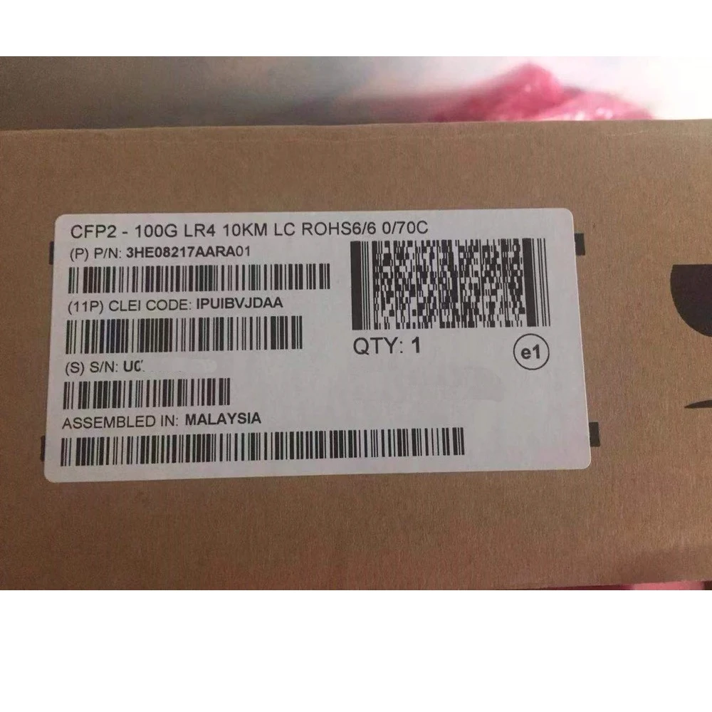3HE08217AARA01 100G CFP2 LR4 10KM LC ROHS6/6 Optical module 3HE08217AARA 3HE08217AA-boxintelecom