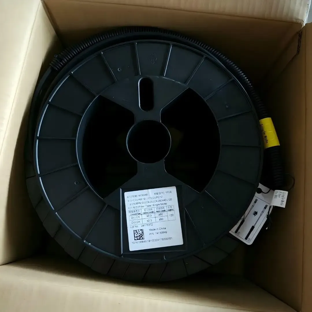 14130649 FDLCUPC12 Optical Cable Parts DLC/UPC DLC/UPC Single Mode 2 Cores 120M