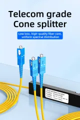 1/2 Taper Type FTTH Fiber Optic Fusion Splicer Splice Box Access Cold Connector SC