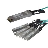 200G QSFP56 to 4x50G SFP56 AOC Cable 850nm 100m Active for Data Center Use Switch Server f