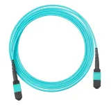 100G MPO-MPO OM3 Fiber Optic Patch Cable, 8-Core Multimode High-Speed Jumper for Data Cent