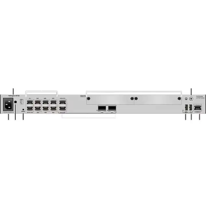 Netengine AR720 02354GBG-001 2*GE Combo WAN, 8*GE LAN Fiber Optic WiFi Router-boxintelecom