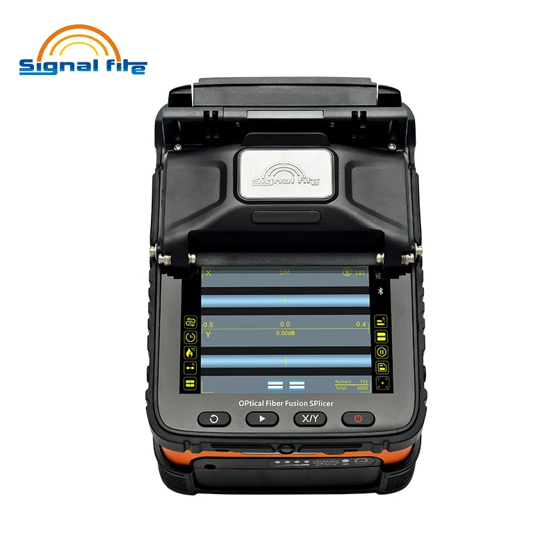 Original AI-5 Pro Six Motors 8S Multi-language Automatic Optical Fiber Fusion Splicer for 