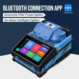K6 Fusion Machine 6 Motor Optical Fiber fusion Splicer VFL+OPM Ftth Fiber Optic fusion Spl