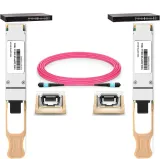 100G QSFP28 SR4 Transceiver Module 850nm 100m MPO Compatible with Cisco Huawei Juniper
