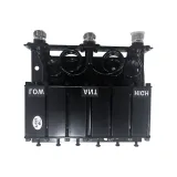 VHF/UHF   136-174MHz High Power 10W 6-Cavities Duplexer /RF Band Pass Filter  for Two Way 