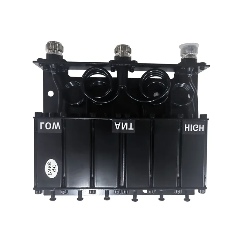VHF/UHF   136-174MHz High Power 10W 6-Cavities Duplexer /RF Band Pass Filter  for Two Way 