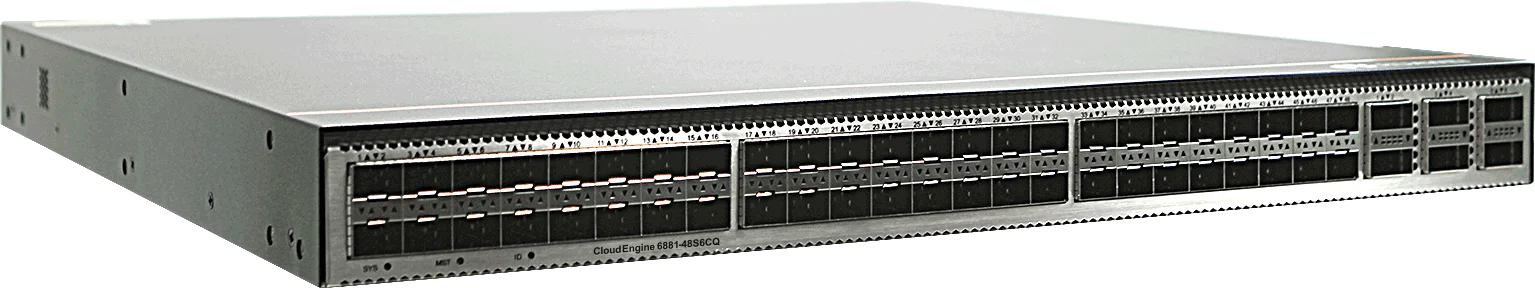 CE6881-48S6CQ-B 02352QGF Fiber Optic with 48*10g SFP+, 6*100g Qsfp28 Ethernet Switch-boxintelecom