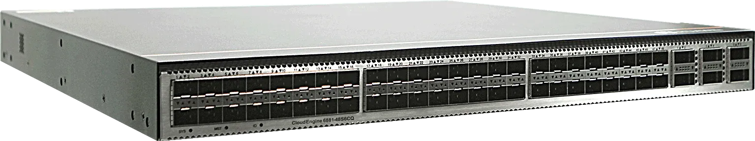 CE6881-48S6CQ-B 02352QGF Fiber Optic with 48*10g SFP+, 6*100g Qsfp28 Ethernet Switch-boxintelecom