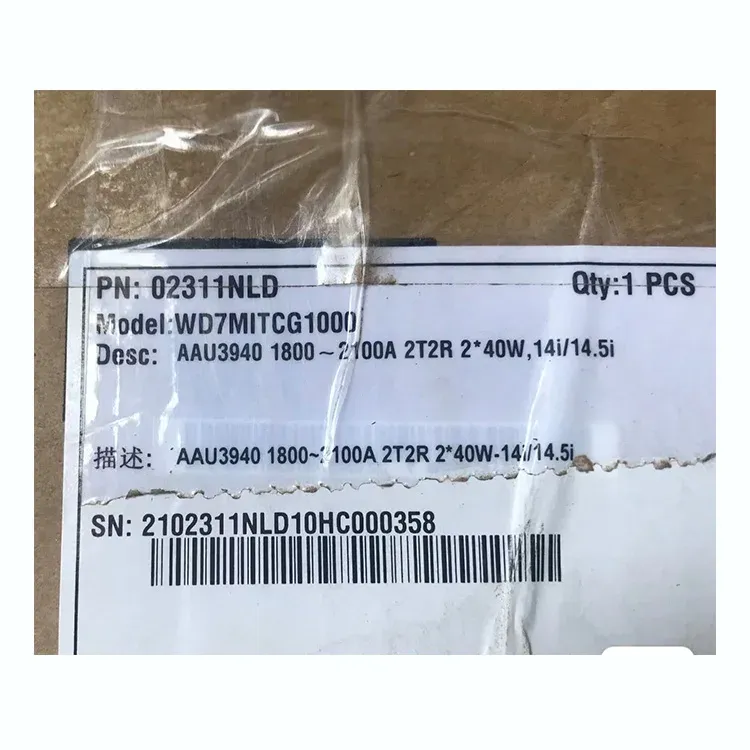 AAU3940 1800-2100M 02311NLD 02311NLJ AAU5940  02311VPW VPV 5G Device Original-boxintelecom