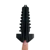 Fiber Optic Cable Tension Plastic Clamp Dead End Anchor Clamp for FTTH High Tension Wedge 