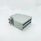 1.5U DIN Rail Fiber Optic Terminal Box LC Duplex Fiber Distribution Box Industrial Wall Mo