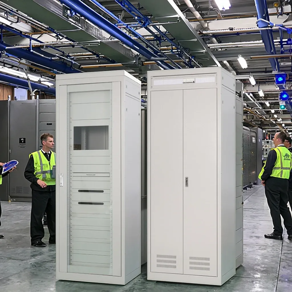 State Grid Integrated Communication Network Server Cabinet 47U Power Distribution IP55 Outdoor Metal Galvanized Steel Aluminum-boxintelecom