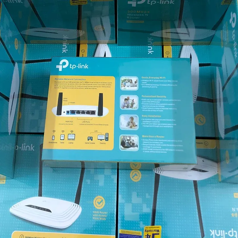 TP841N Dual Antenna 300M Home Wireless Broadband Router TP841 English Version Power Supply US/EU Plug-boxintelecom