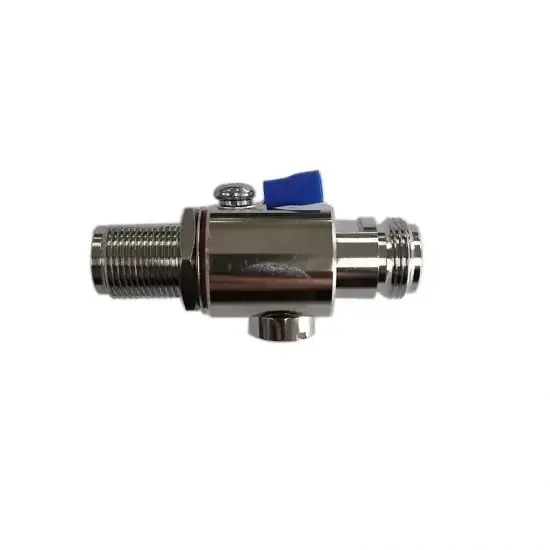 High Performance  DC-2.5GHz Low VSWR RF Lightning Arrestor With TNC-M to TNC-F Connector