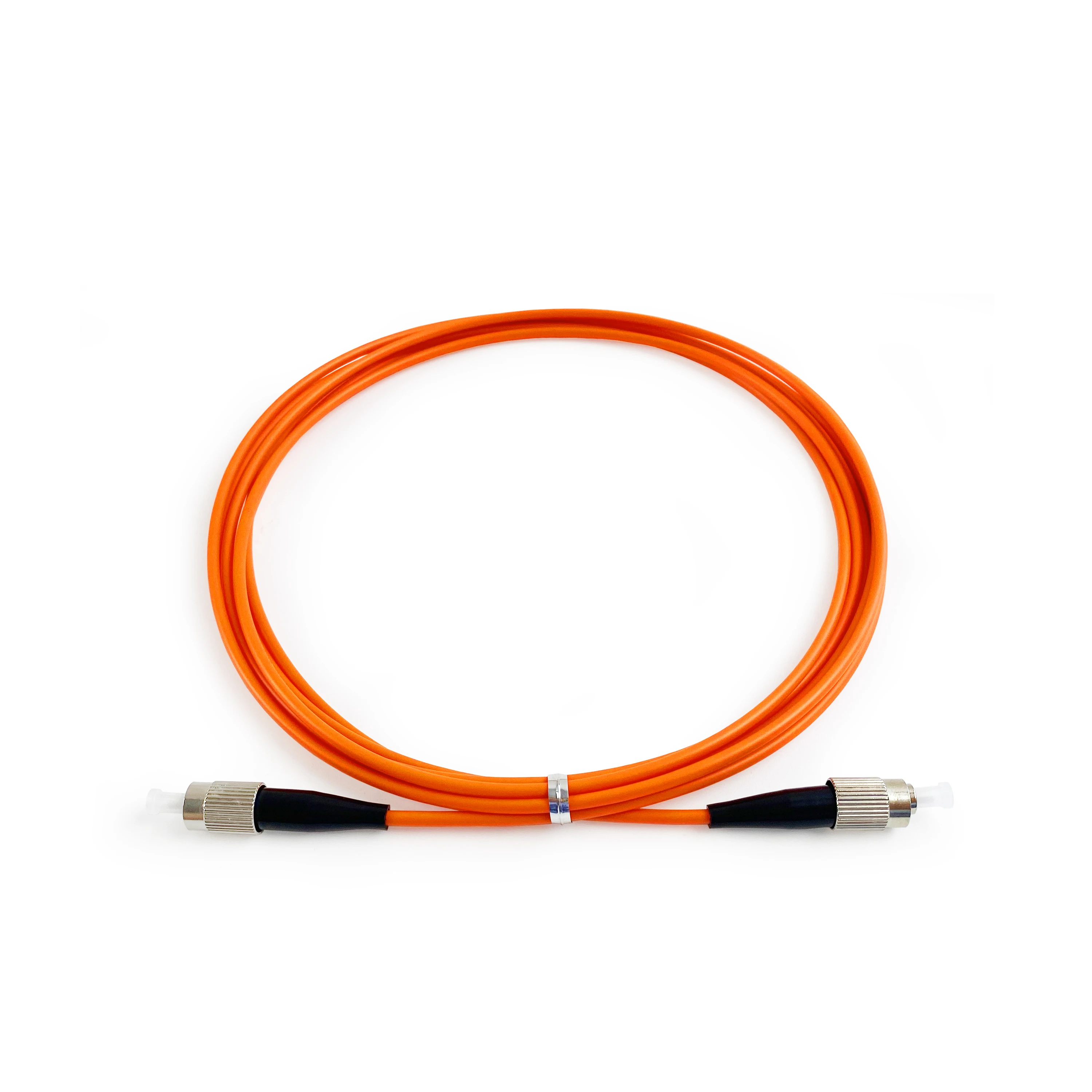 Low Wear Rate Multimode Simplex Om1 Om2  FC SC LC ST Fiber Optic Patch Cord  Length Customizable
