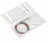PLC 1x16 Mini Steel Tube Fiber Optic Splitter - 0.9mm 1m Pigtail Type Without Connectors, 