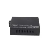 Fiber Transceiver Commercial Grade Gigabit 1 Optical 4 Electrical Switch Single Mode Singl