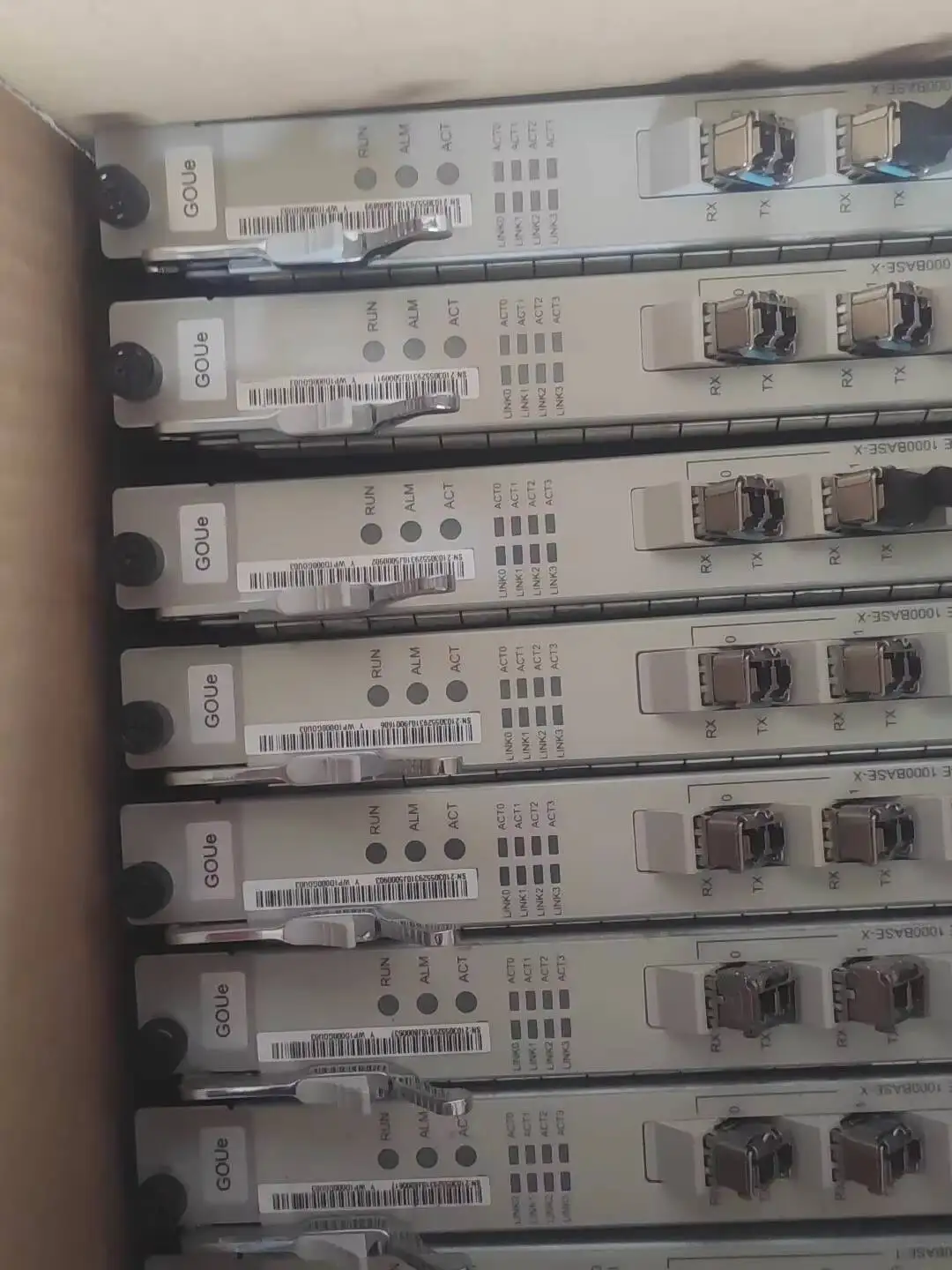 HW Core Center Network 03055293 GOUe WP1D000GOU03 IP Interface Unit 4 GE, Optical BSC6000/