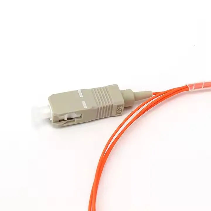 SC UPC OM2 62.5/125 Multimode Fiber Pigtail for FTTH Network Telecom Use