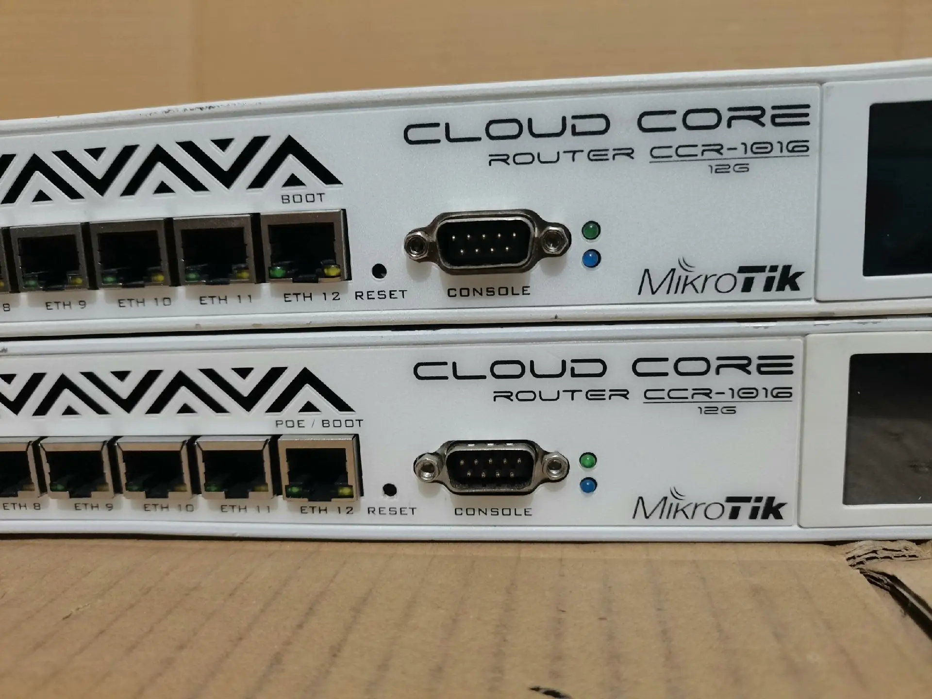 Brand new Mikrotik CCR1016-12G Industrial Grade Router with a cutting edge 16 core CPU-boxintelecom