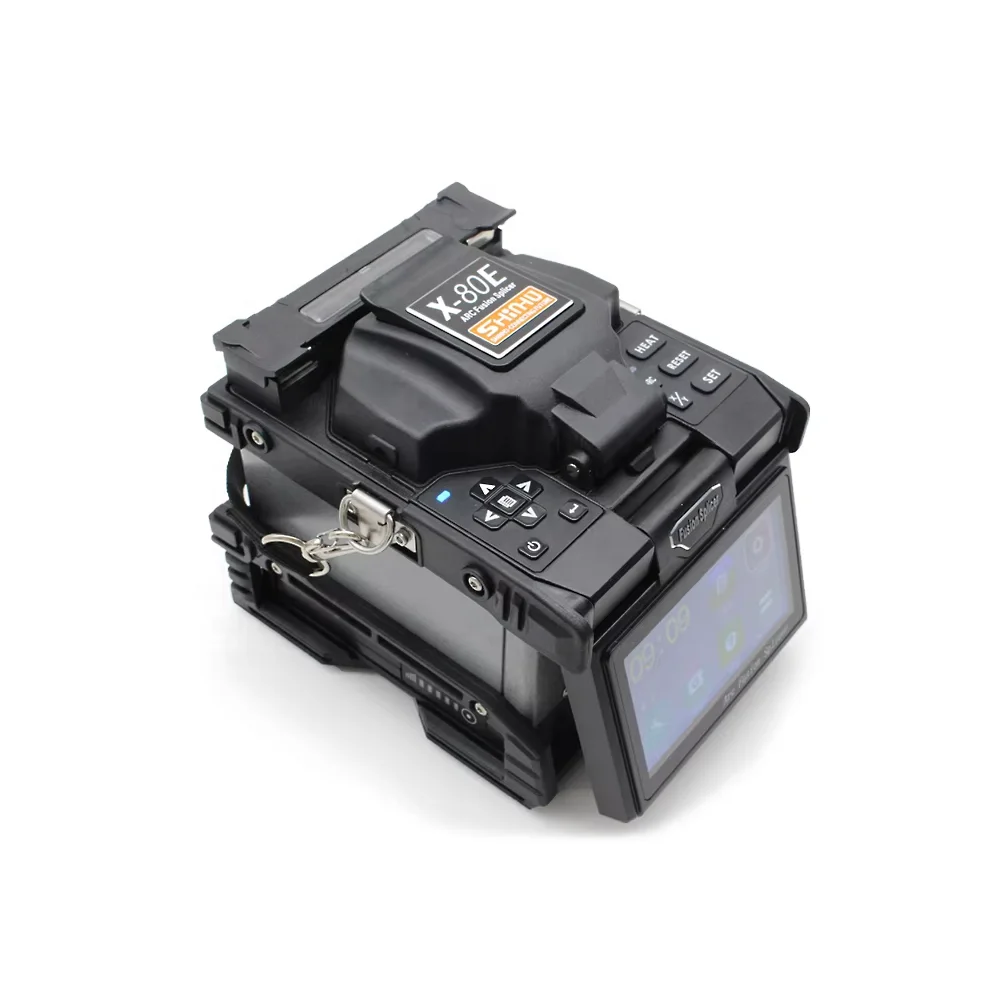 FTTH Splicing Equipment Shinho X-80E 6 Motor Optical Fiber Fusion Splicer Optic Fiber Cable Automatic Welding Machine-boxintelecom