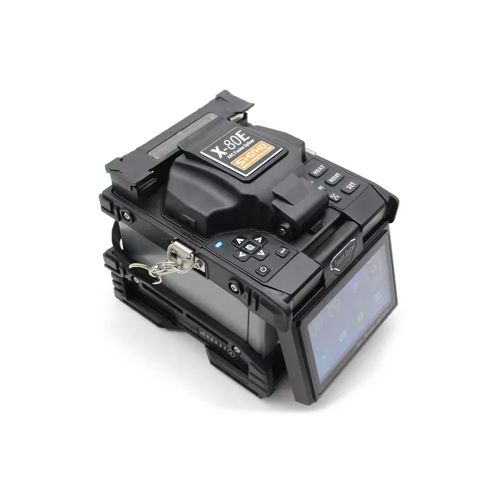 FTTH Splicing Equipment Shinho X-80E 6 Motor Optical Fiber Fusion Splicer Optic Fiber Cable Automatic Welding Machine-boxintelecom