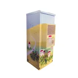 Luxury Assemblable 6U Stainless Steel Cabinet Universal Wall Mounted IP65 Outdoor Telecomm