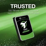ST Recertified Exos X 28TB ST28000NM000C 3.5 HDD SATA 6Gb/s Internal Hard Drive CMR 7200 R