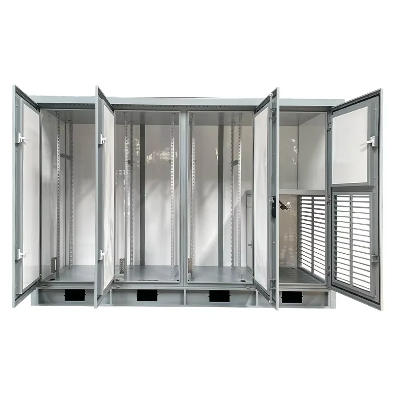 Direct Factory Supply IP55 Steel/Metal Communication Cabinet New Outdoor Comprehensive Power Base for 5G Mobile Electronics-boxintelecom