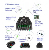 FTTH Pre-Terminated Fiber Optic Distribution Box - 11 Port Nap Terminal Box with 11-Core T