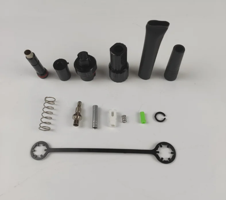 Mini SC Waterproof Fiber Optic Connector FTTH Outdoor Cable Connector-boxintelecom