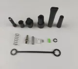 Mini SC Waterproof Fiber Optic Connector FTTH Outdoor Cable Connector