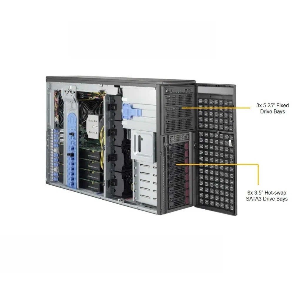 Configure a Supermicro GPU SuperWorkstation 7048GR-TR 4U Rackmountable Tower