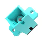 SC/LC Fiber Optic Adapter Quad Coupler OM3/OM4 Multimode Flange Type Connector Extender OE