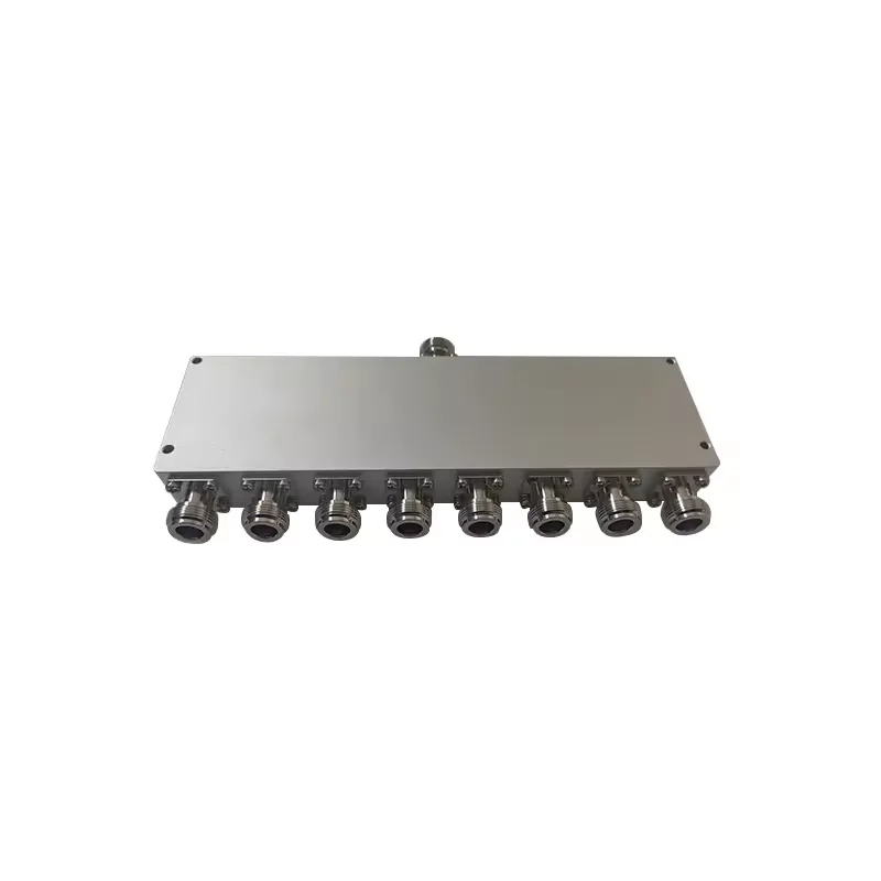VHF Power Splitter 88-108MHz 8 Way Power Splitter RF Power Divider with N-Female Network