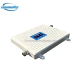 OEM intenligent GSM/PCS/WCDMA tri-frequency bands mobile signal booster amplifier with col