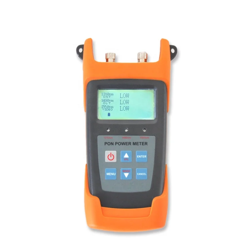 OPM Vfl Ftth Communication Pon Equipment Tools Sc Mini Handheld Light Source Splicing Kit Fiber Optical Power Meter Opm-boxintelecom