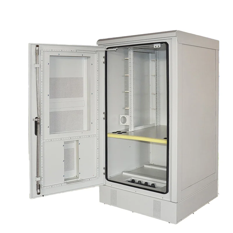 Integrated IP55 Waterproof Dustproof Cold Rolled Steel Powder Coated Outdoor Enclosure for Electronics Instruments Power Supply-boxintelecom