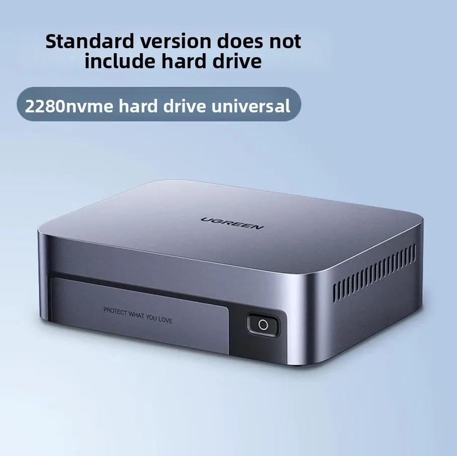 UGREEN  DXP480T Plus All-Flash 4-Bay NAS, Personal Cloud, Home Server, AI Album, 10GbE Port, High-Speed Media Workstation-boxintelecom