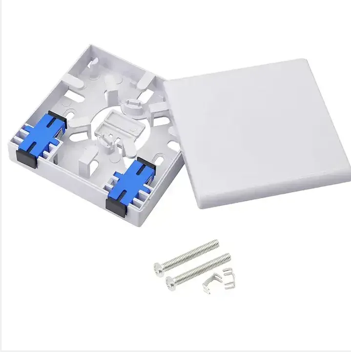 1 Core Fiber Optic Distribution Box with SC Connector Used for 4G WIFI 3G Networks Termina