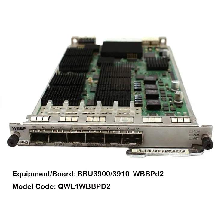 Original HUA WBBPd2 QWL1WBBPD2 03020QYR WCDMA Baseband Processing Card with IC for BBU3900