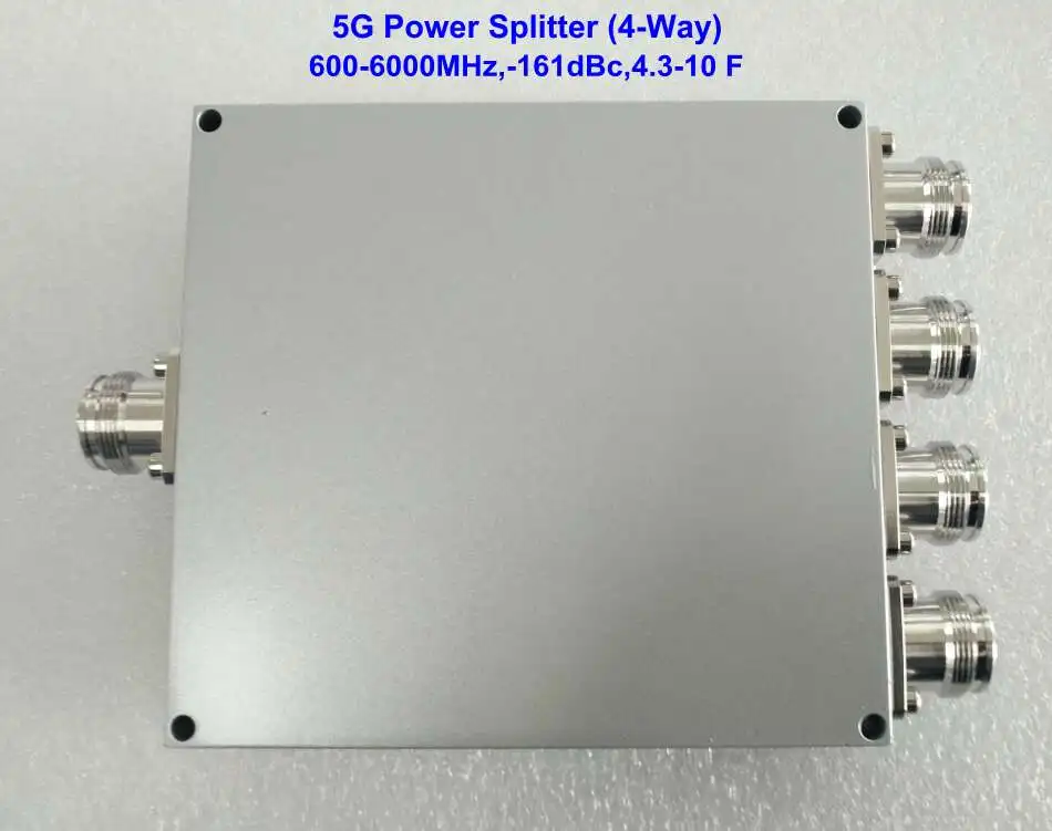 600-6000MHz 4way power splitter