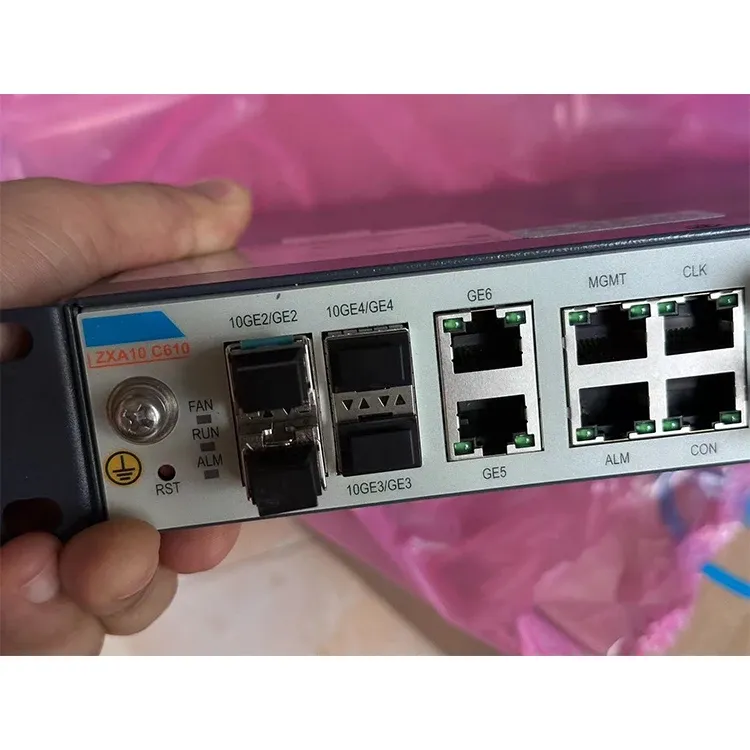 Original Brand New zte C610 smxa olt epon Pizza-box PON OLT GPON 8-port 16-Ports Layout DC Power Supply with NMS-boxintelecom