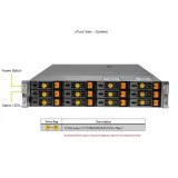 Supermicro Hyper A+ Server AS -2025HS-TNR 2U Rack with 12 Hot-swap 3.5" NVMe/SAS/SATA Bays