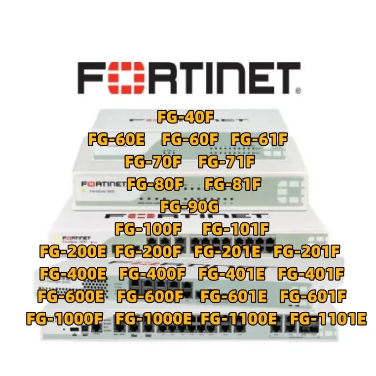 New Original FG-40F FortiGate 40F with 5 for GE RJ45 Ports VPN Firewall with 5 X Fiber Opt