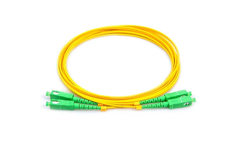 Single Mode 3m 5m SC APC Simplex Duplex G.652D Optic Fiber Patchcord SC UPC APC for FTTH 4